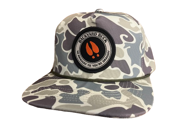 Old School Rope Gramps - Circle Patch Snapback