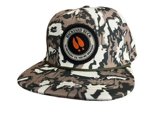Old School Rope Gramps - Circle Patch Snapback