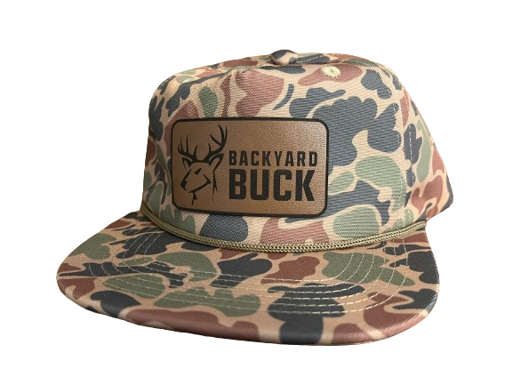 Old School Rope Gramps - Leather Patch Snapback