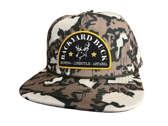 Old School Rope Gramps - Semi-Circle Patch Snapback